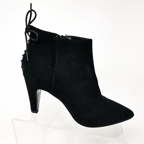 Bandolino Shoes - Bandolino Women's Black Side Zip Pointed Toe Boots